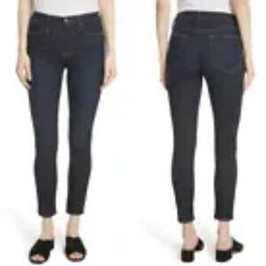 Frame Le Skinny Jeanne Blue Jeans